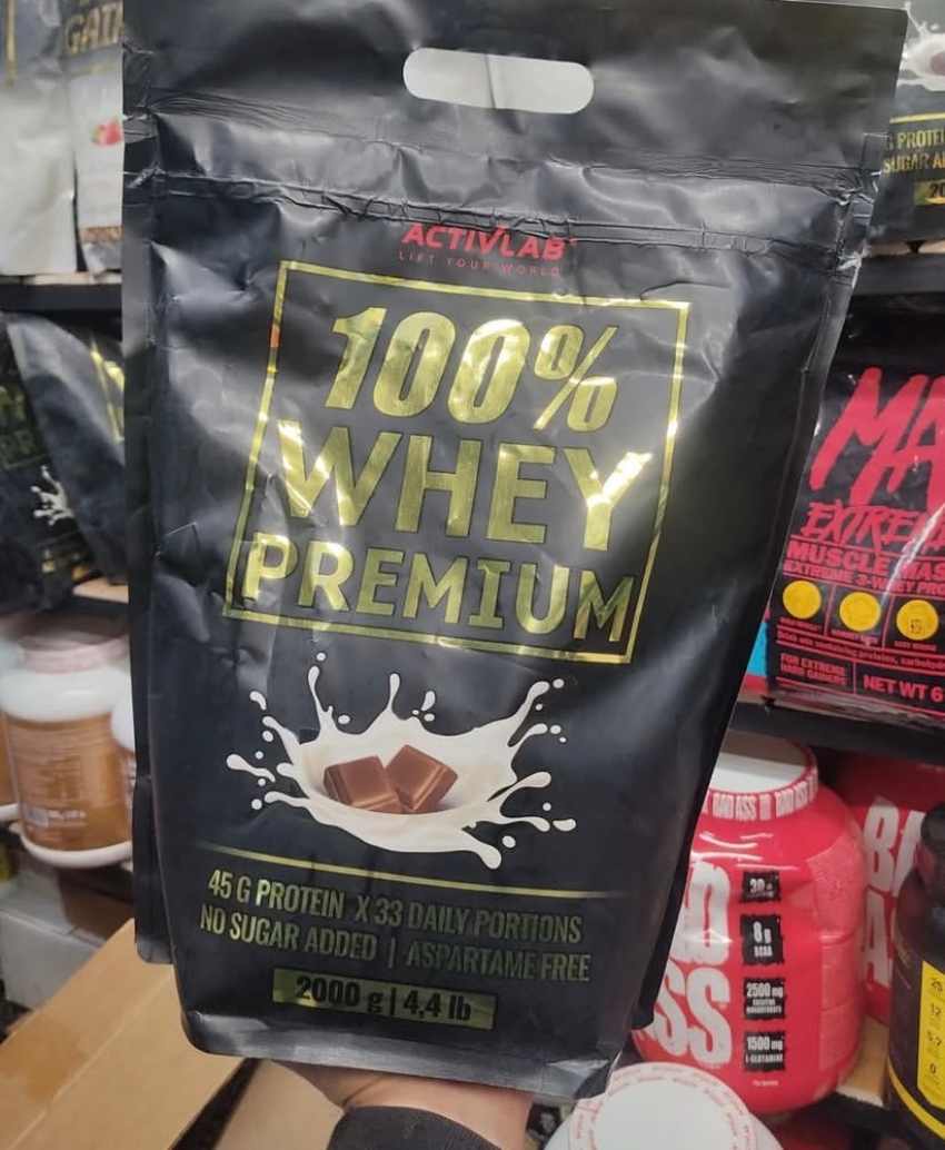 پروتئین وی صد درصد اکتیو لب